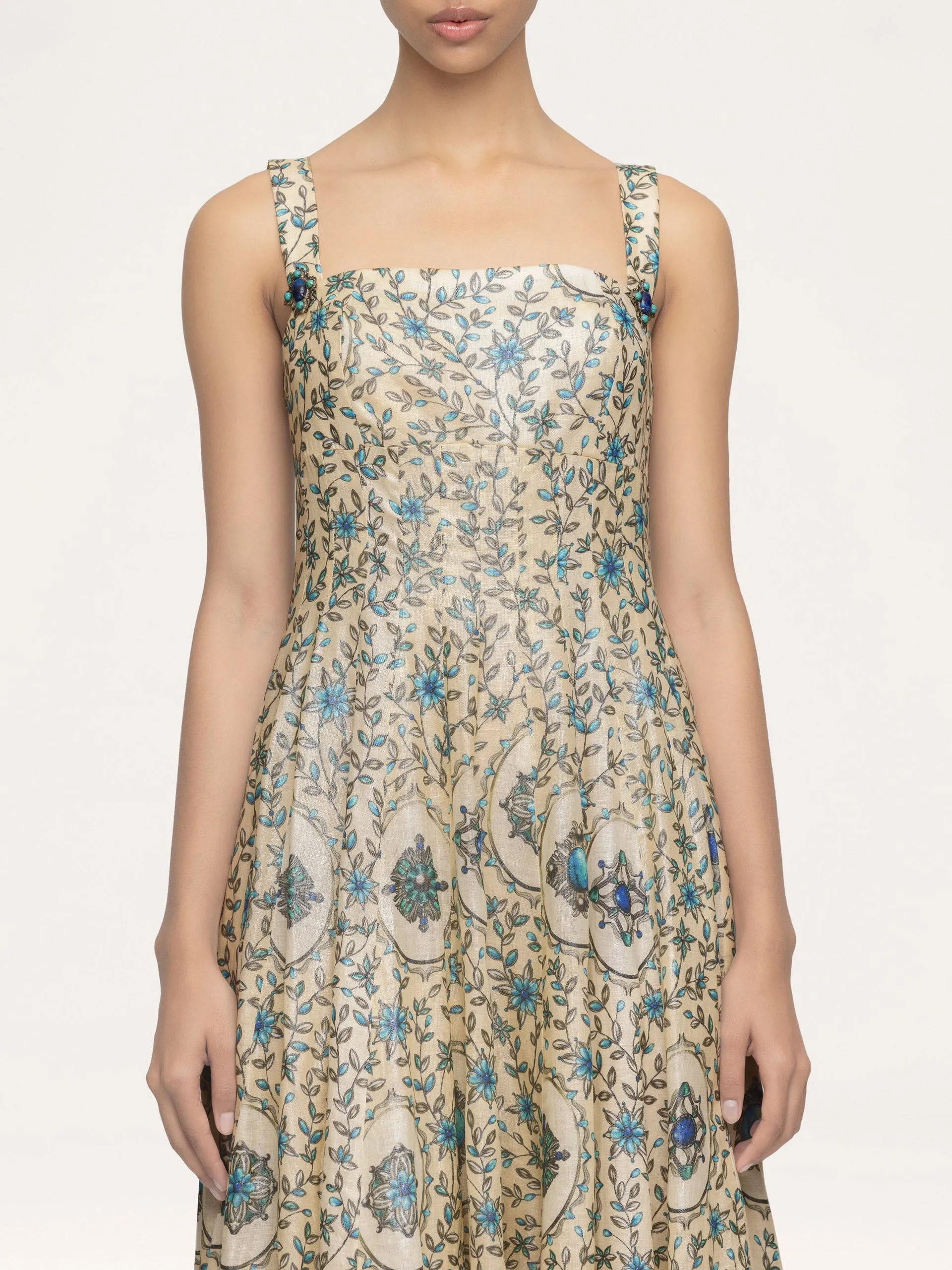 Aguamarina Platero maxi dress