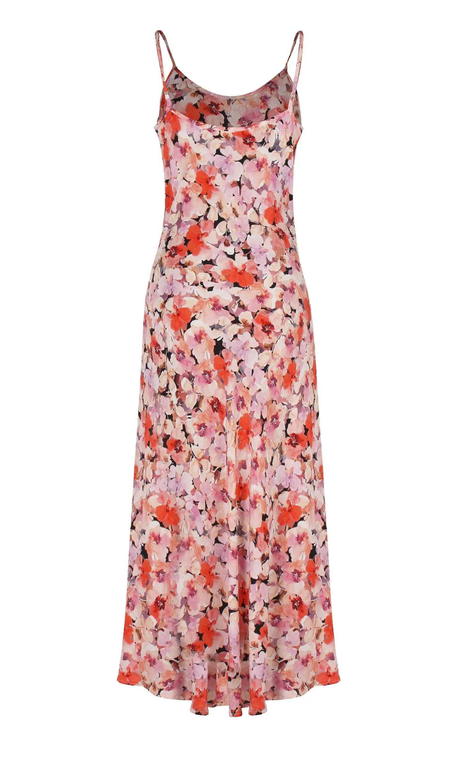 Aimee Silk Slip in Pansy