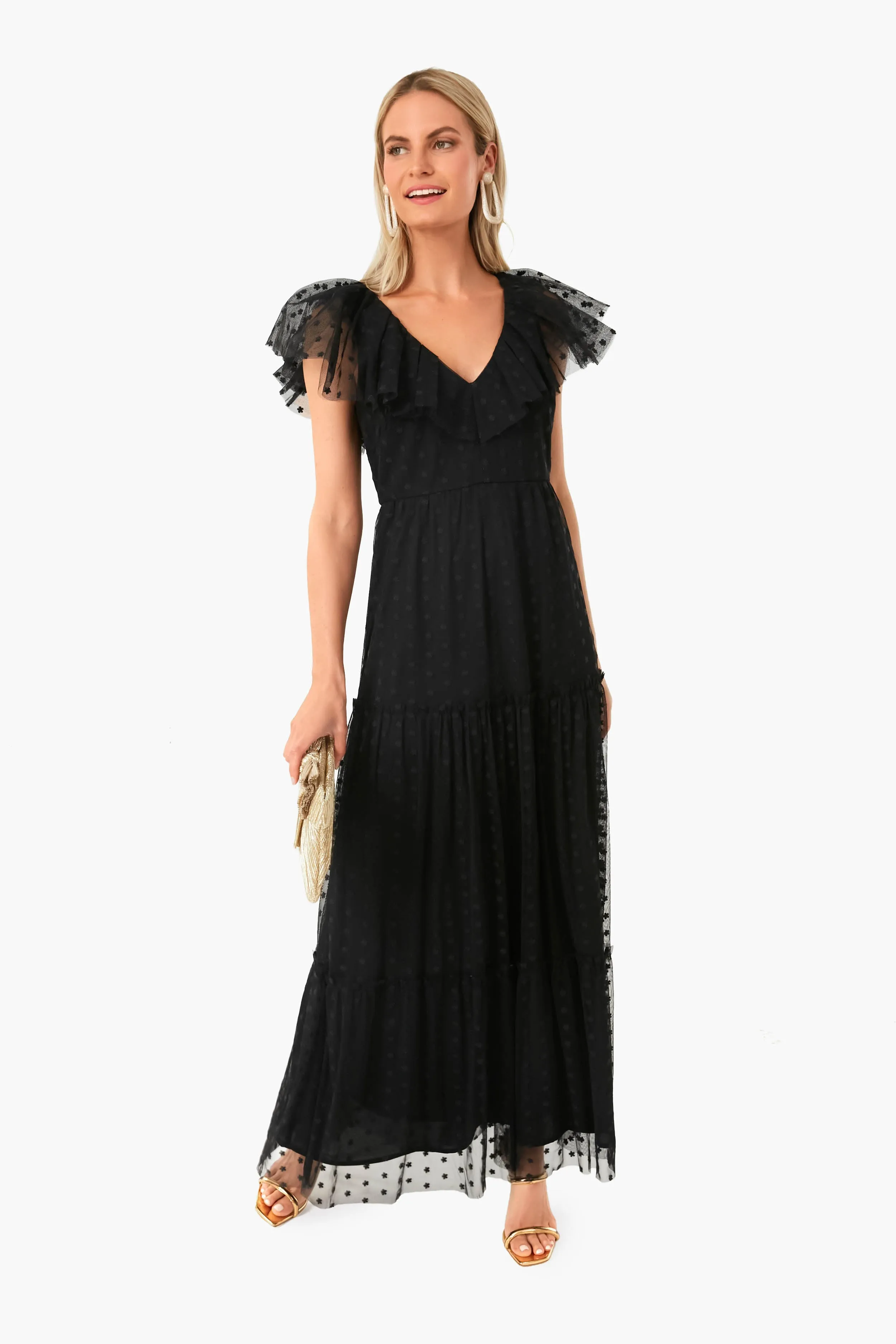 Black Onyx Tulle Giselle Gown