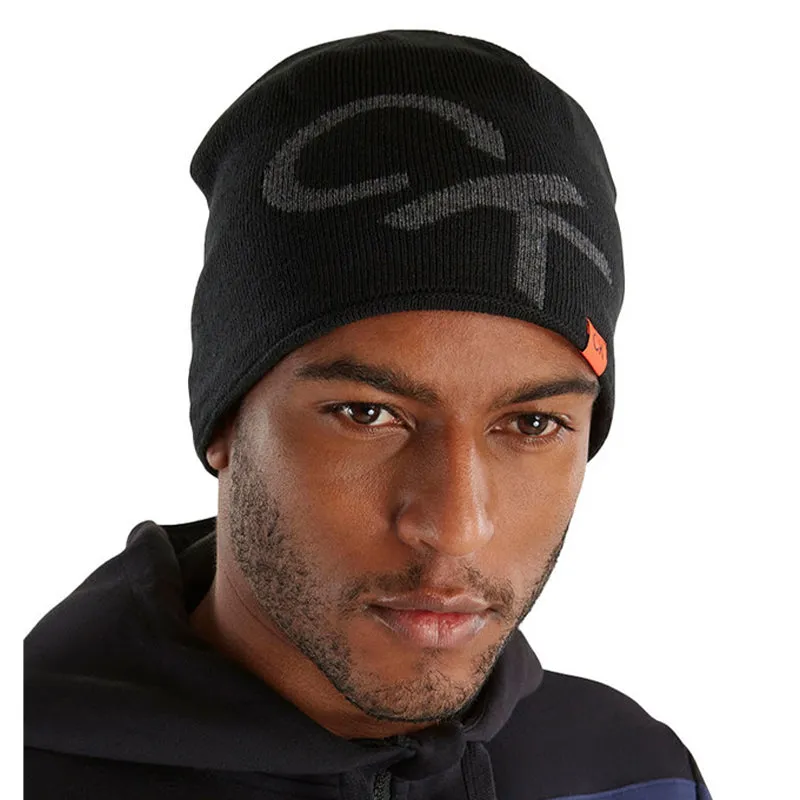 CALVIN KLEIN Large Monogram Men's Beanie