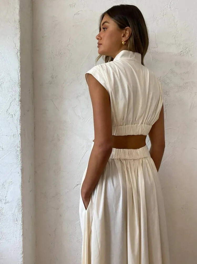 Camilla And Marc Oriella Maxi Dress ~ Cream