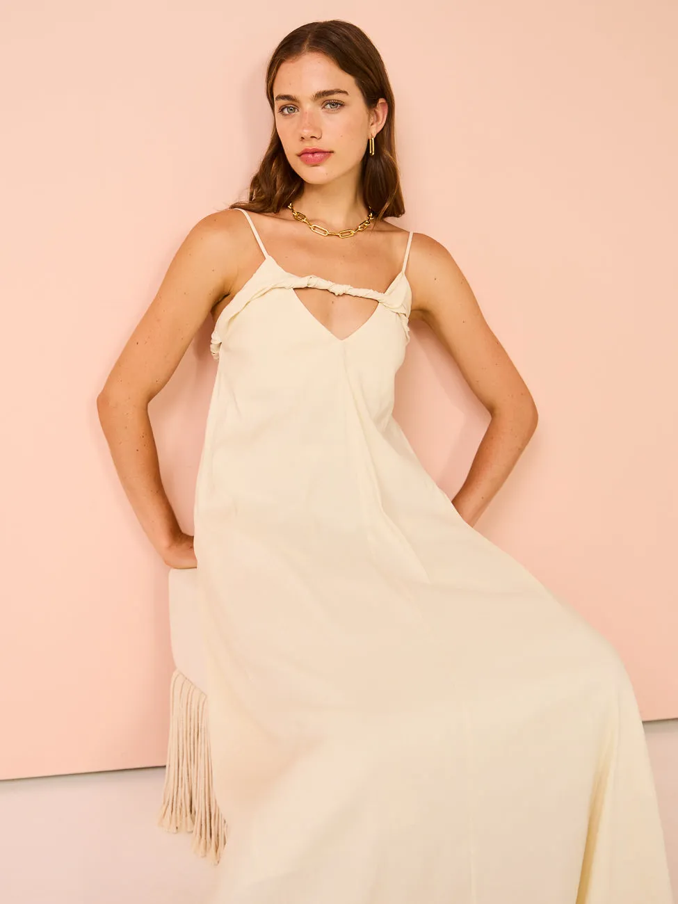 Camilla and Marc Zora Maxi Dress in Cream