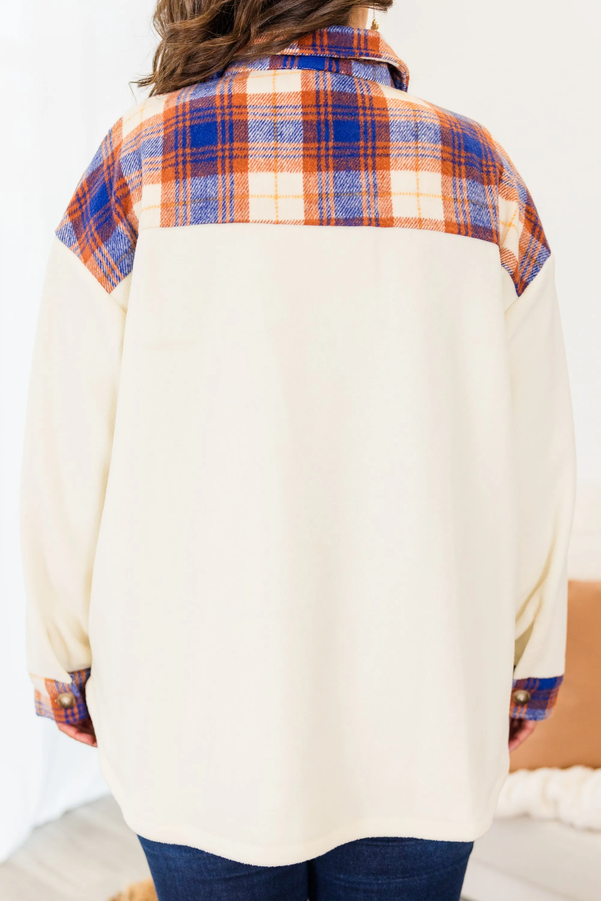 Dreaming Of Me And You Jacket, Orange Combo