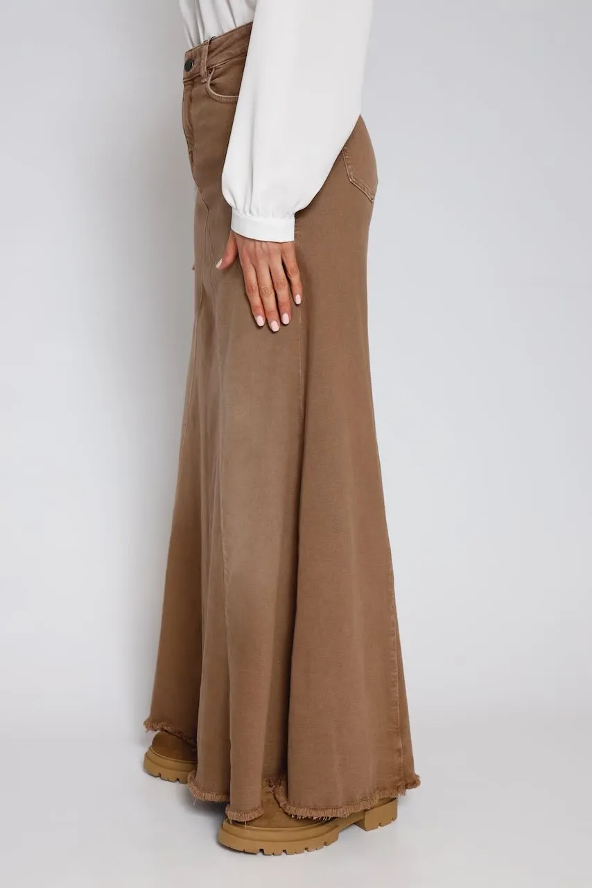 FALDA LOLITA-CAMEL