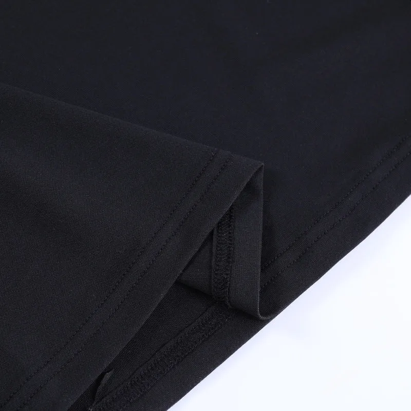 HBO3082 Pleated Skirt Maxi Dress