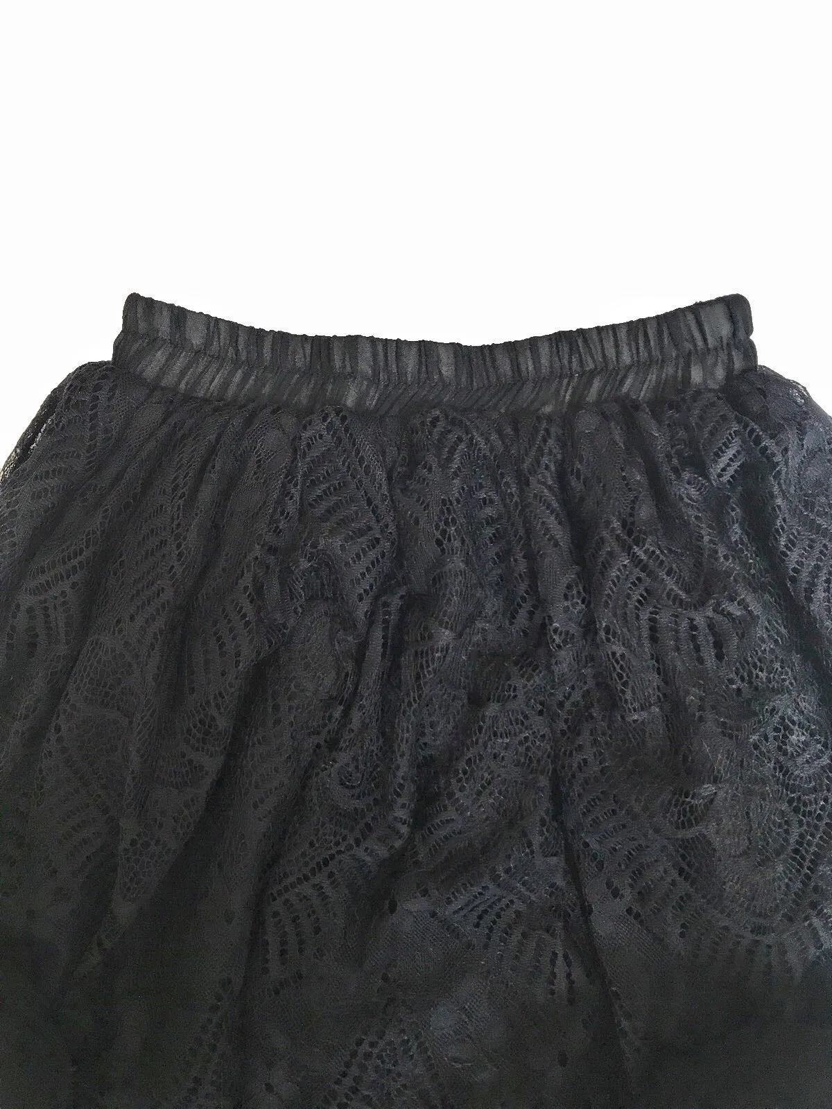 Lace design skirt