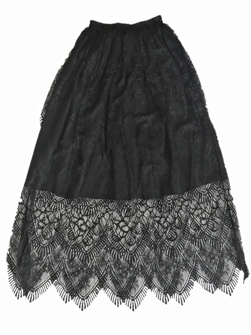 Lace design skirt