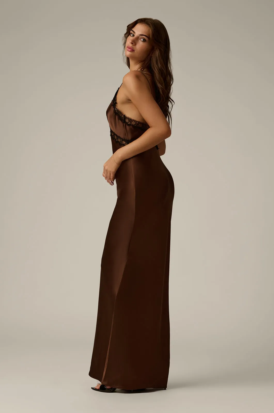 LACE INSET MAXI SLIP