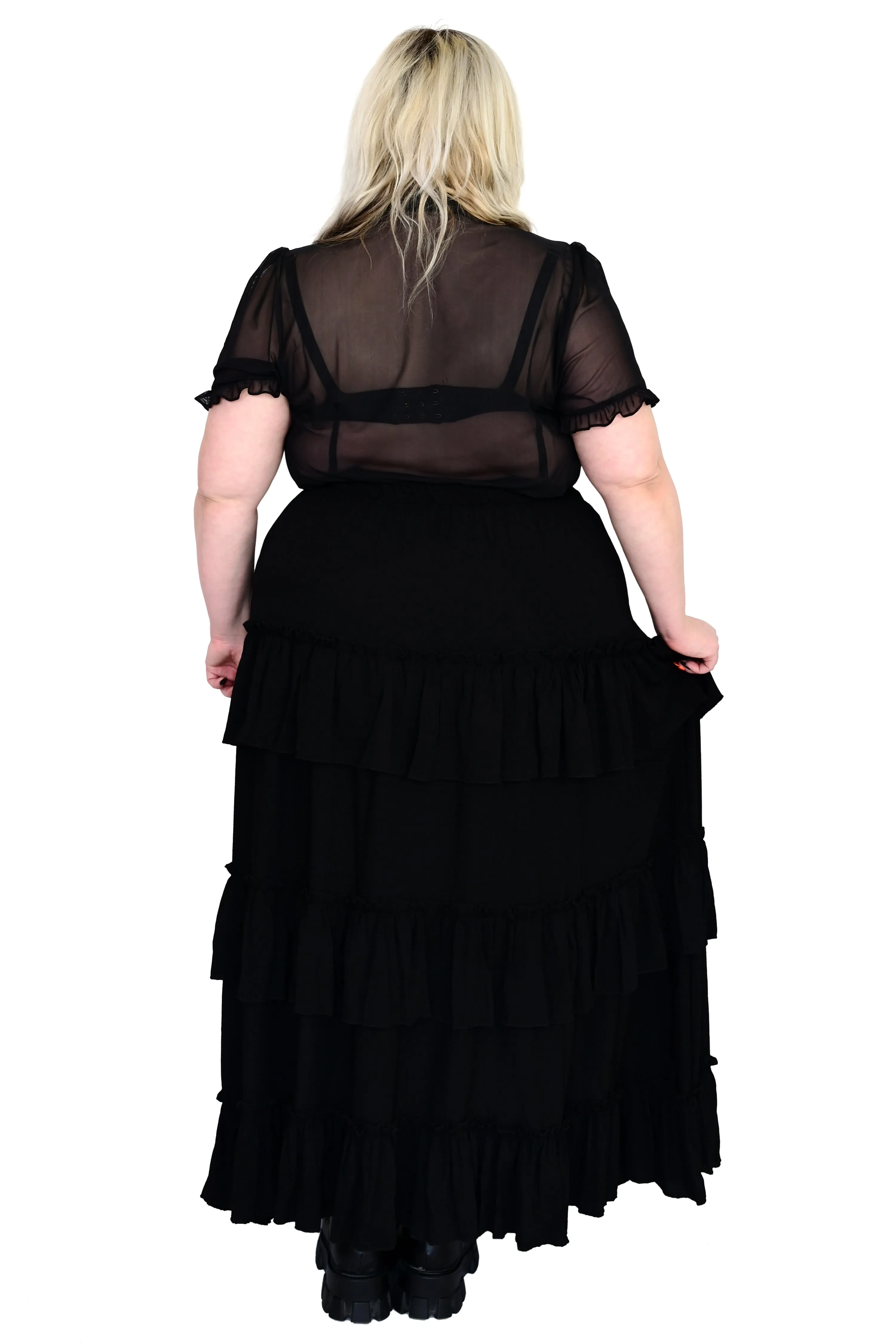 Leah Ruffle Skirt
