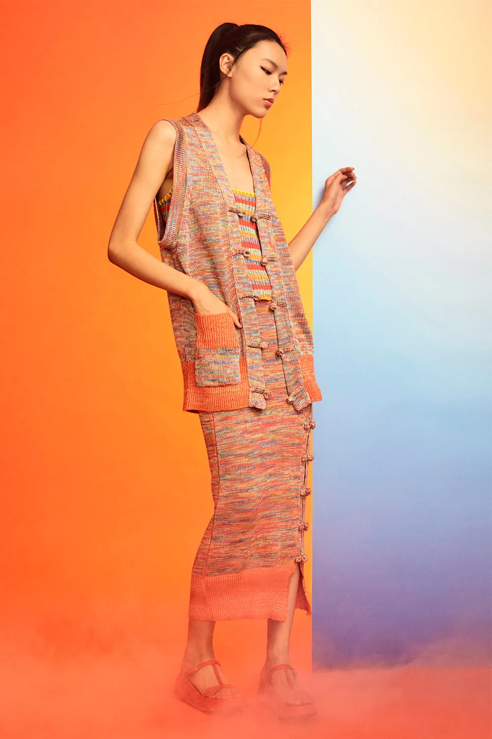 Leon Maxi Skirt in Dawn