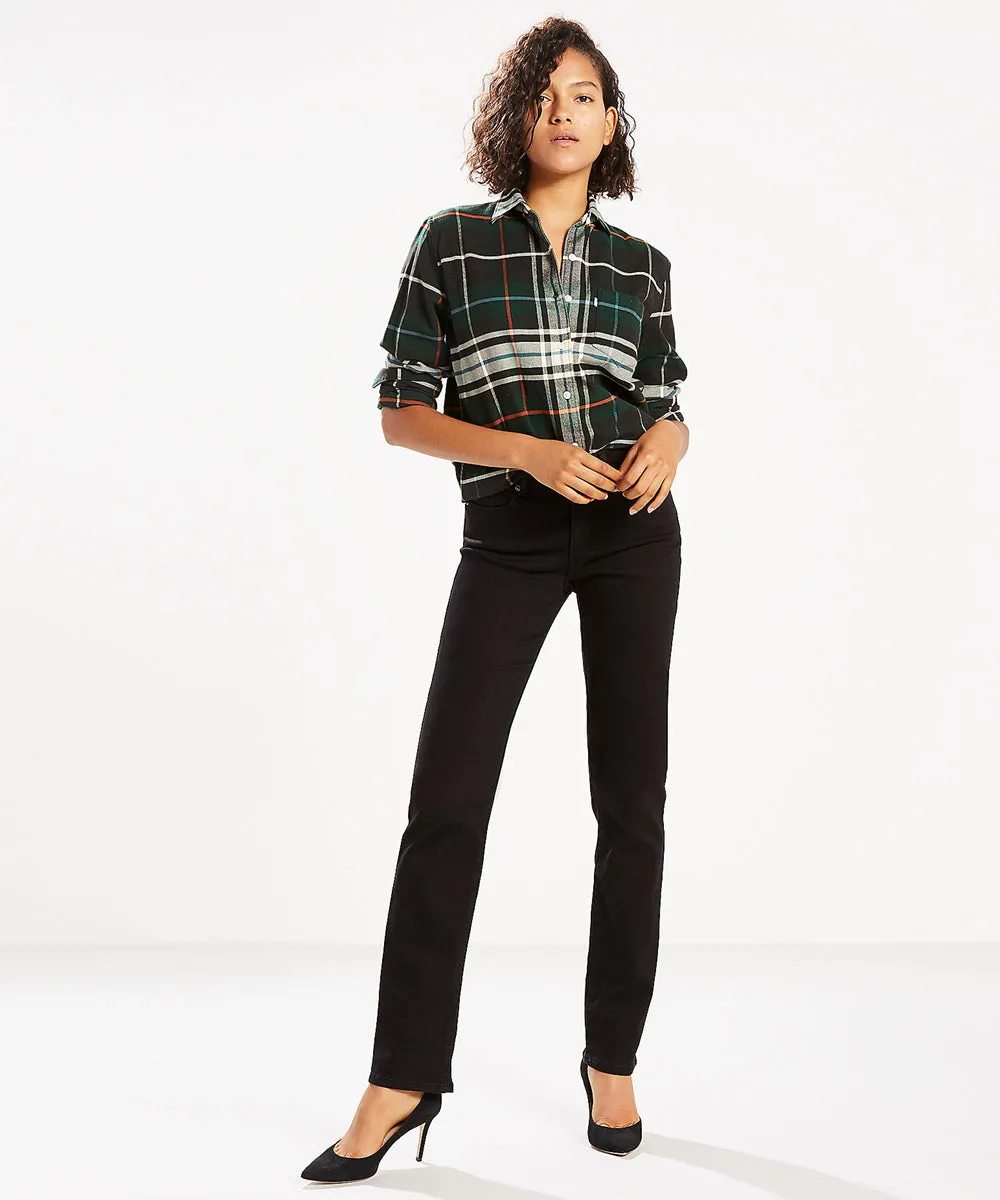 Levi's Women's Classic Straight Jeans - Soft Black