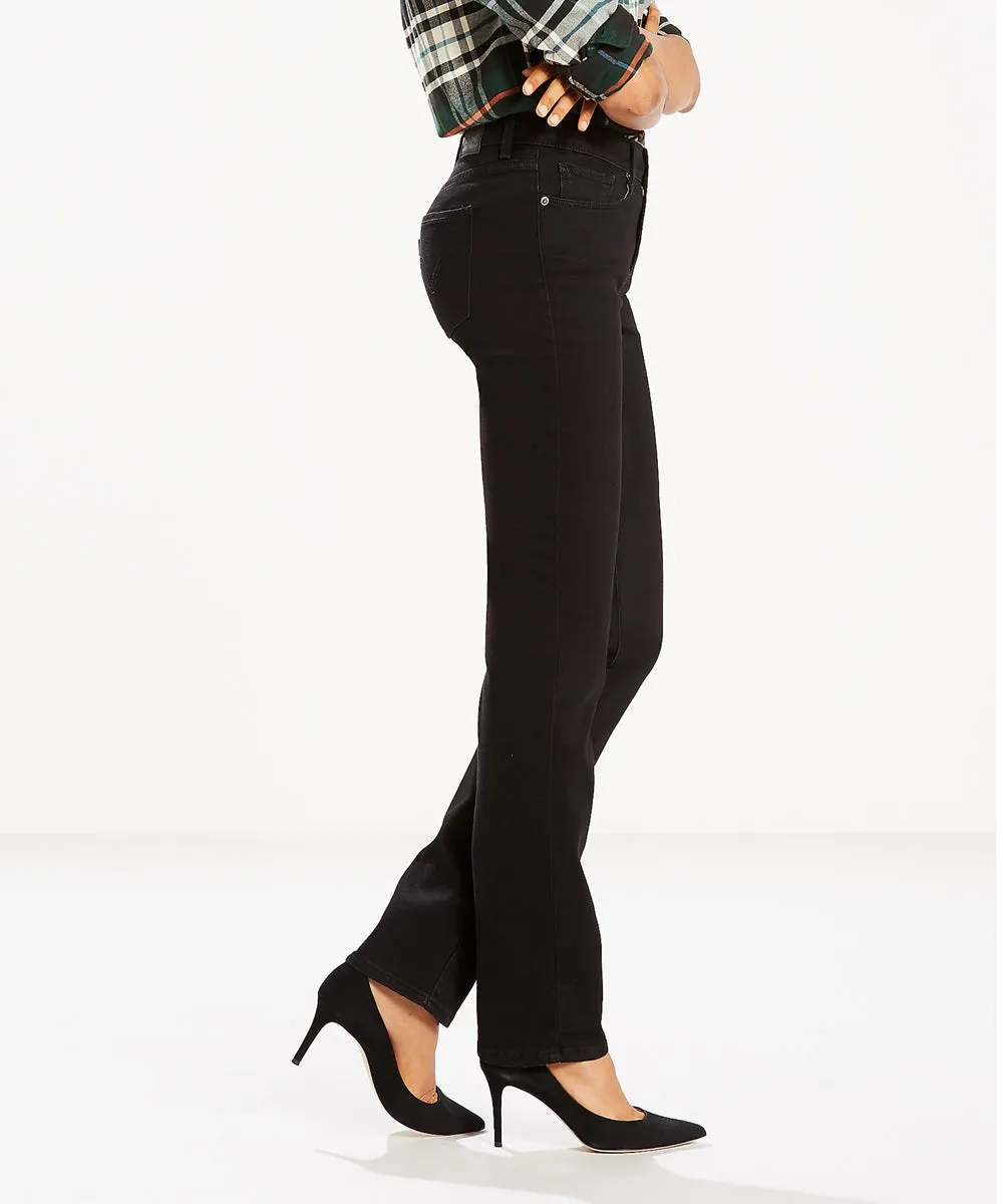 Levi's Women's Classic Straight Jeans - Soft Black