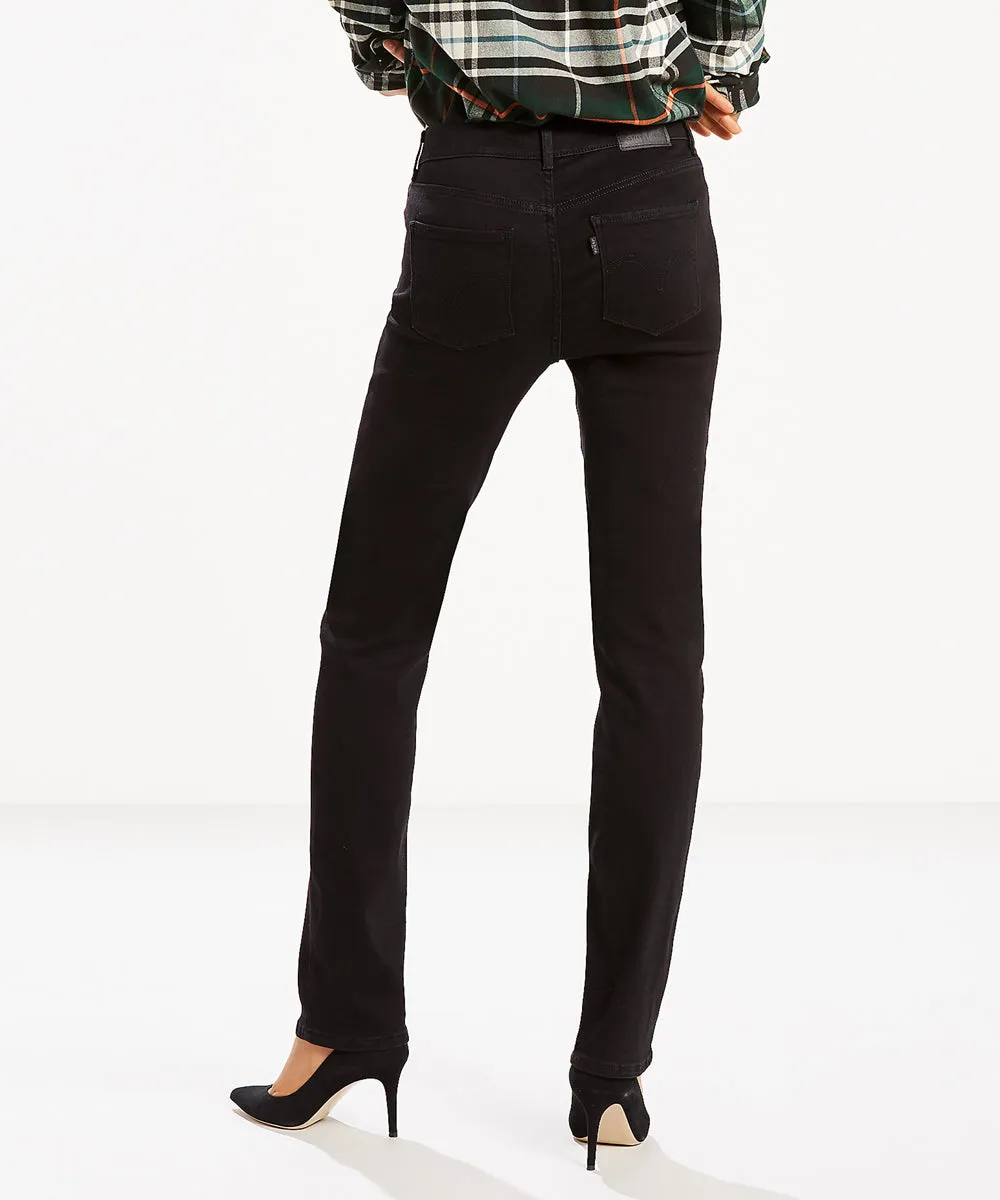 Levi's Women's Classic Straight Jeans - Soft Black