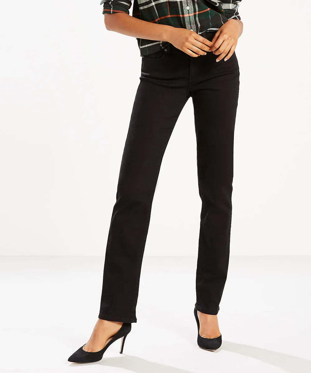 Levi's Women's Classic Straight Jeans - Soft Black