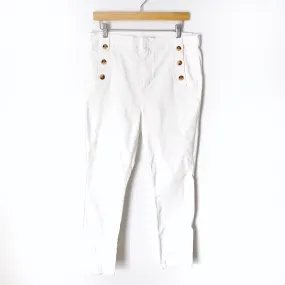 LOFT White High Waist Skinny Jeans NWT- Size 31/12 (Inseam 26.5")