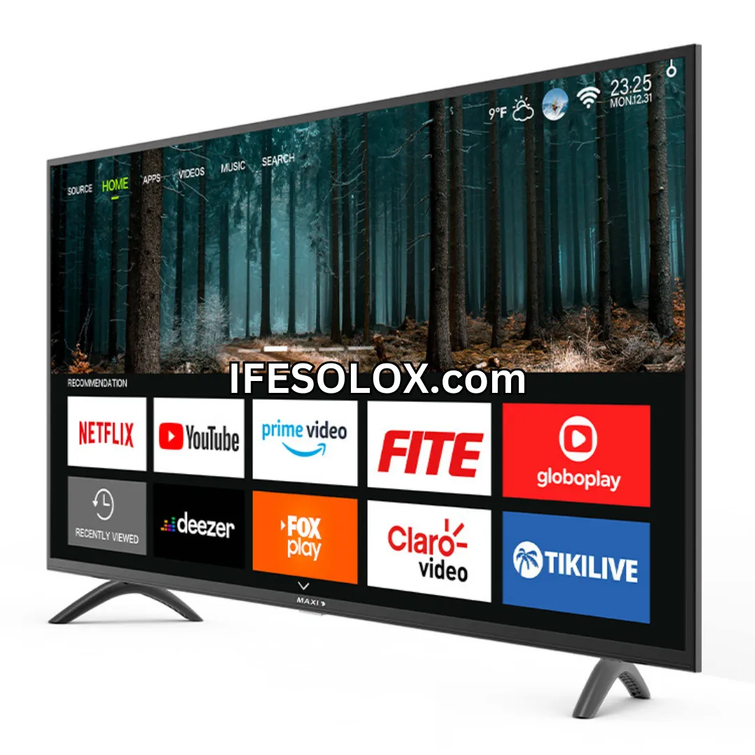 MAXI 43 Inch 43D2010S Smart Full HD LED TV (Built-in WiFi, Miracast)   1 Year Warranty - Brand New