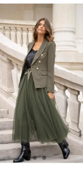 Maxi Tulle Skirt