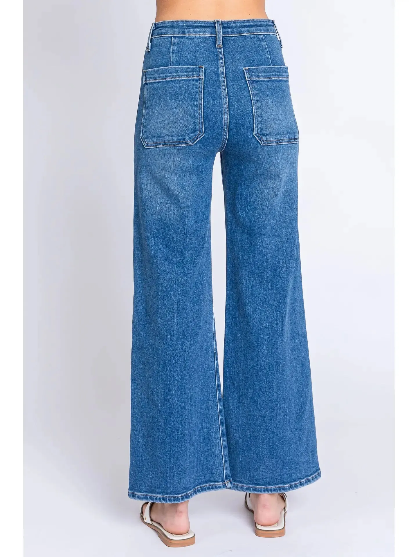 Medium Sailer Front Patch Pocket Jeans