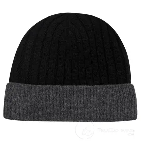 Men's Boys Women's Unisex Wooly Knitted Beanie Ski Hat Warm Winter