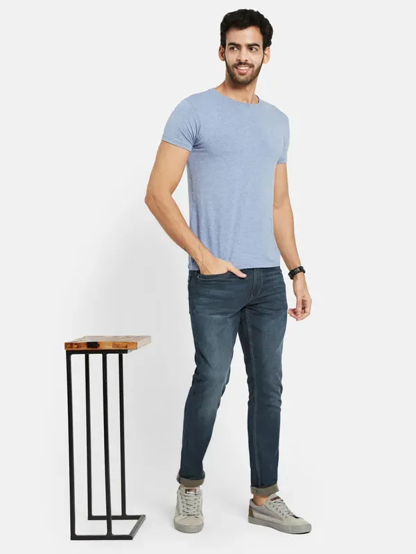Octave Men Light Fade Clean Look Stretchable Jeans