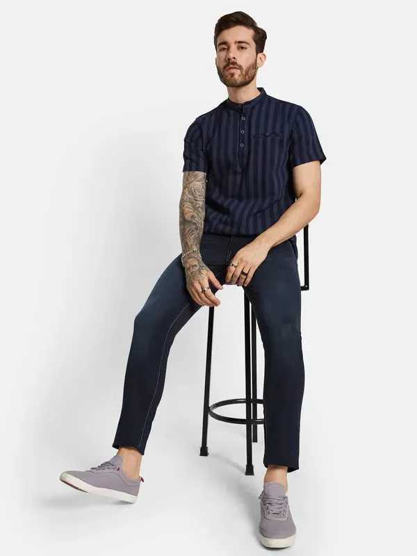 Octave Men Skinny Fit Light Fade Stretchable Jeans