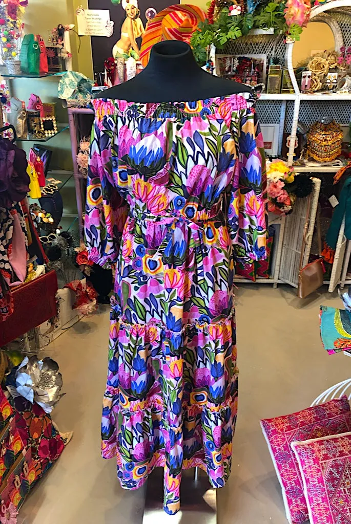 OTS Gorgeous Florals Dress - Custom Design by SFH