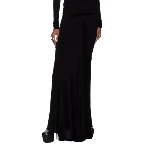 Ruched Maxi Skirt