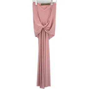 Ruched Maxi Skirt
