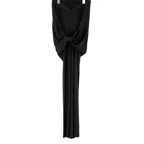Ruched Maxi Skirt