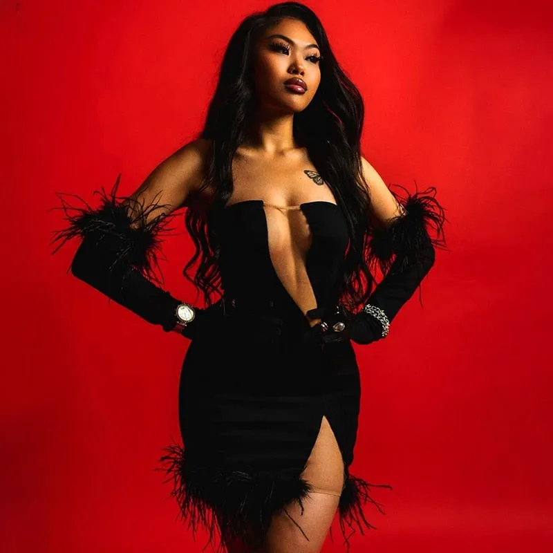Slow Mo Time Mini Dress