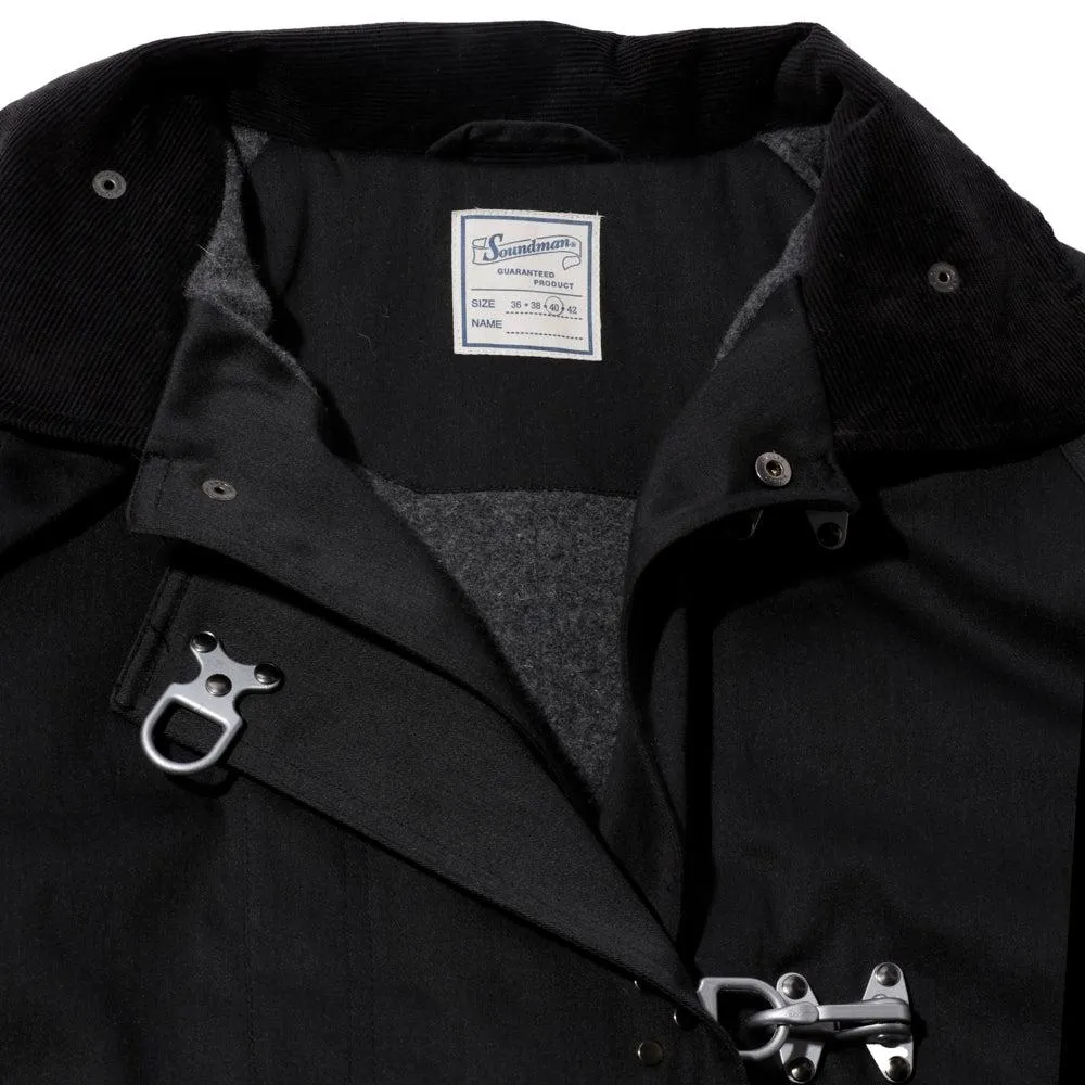 Soundman Banger Fireman Coat Charcoal