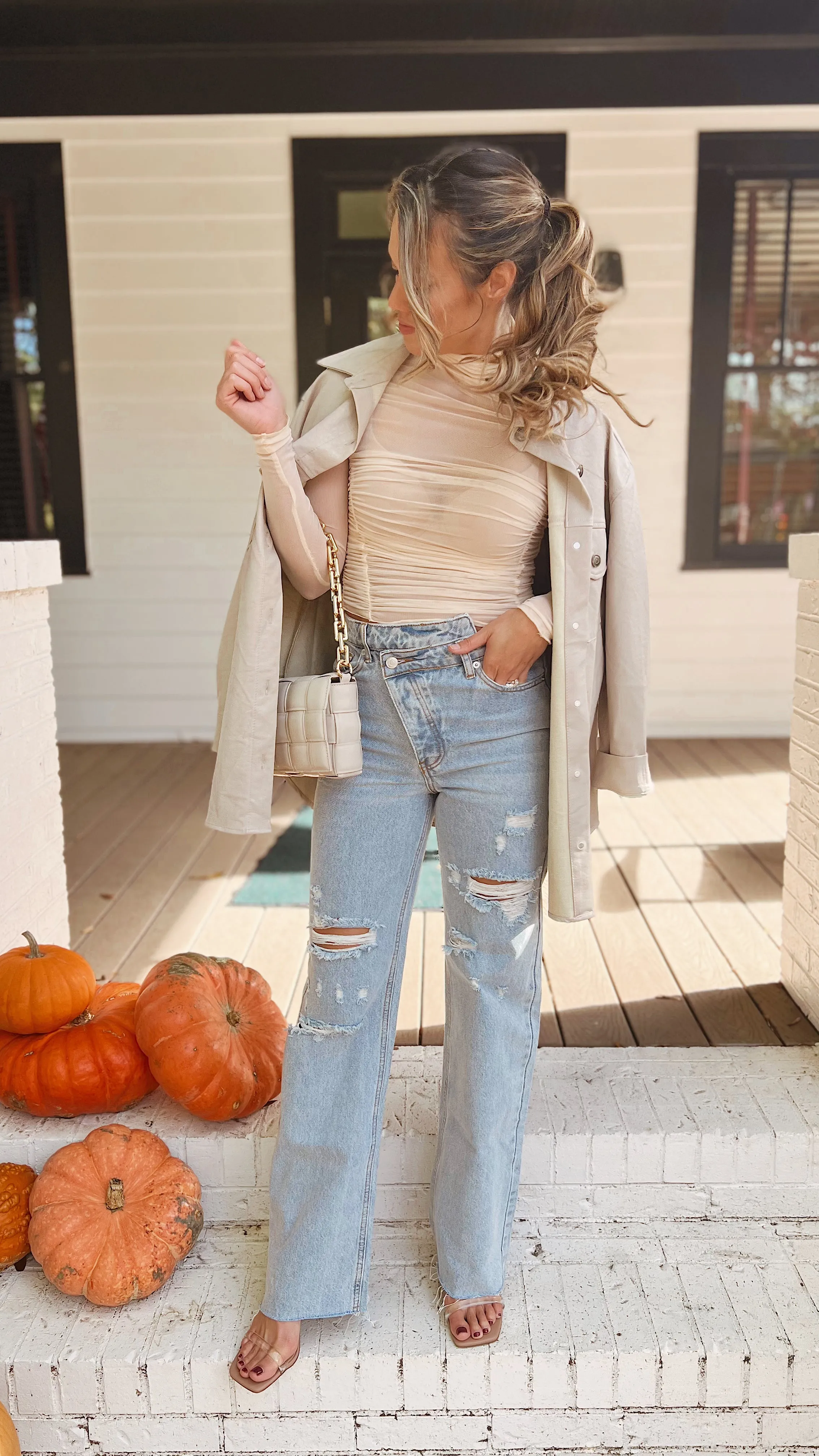 The Fresh Brewed Faux Leather Shacket