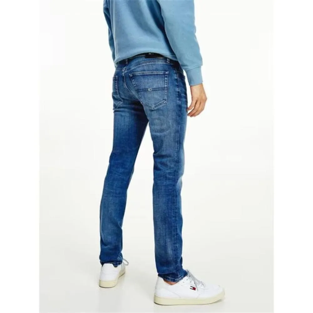 Tommy Jeans Scanton Slim Fit Jeans in Jacob Mid Blue
