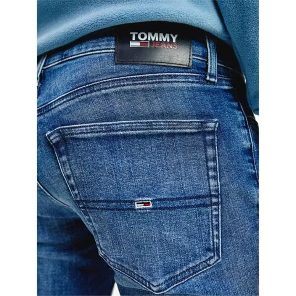 Tommy Jeans Scanton Slim Fit Jeans in Jacob Mid Blue
