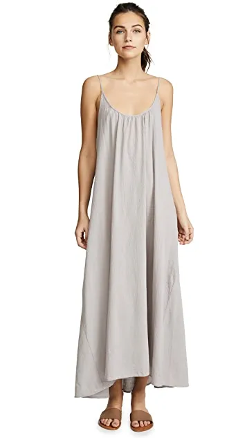 Tulum Lightweight Gauze Low Back Maxi Dress by 9Seed